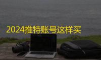 2024推特账号这样买，省时省力秒到账